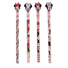 Lápis Grafite Hb Com Ponteira Minnie Mouse 22358 Molin Avulso - LC