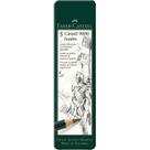 Lápis Grafite Jumbo Faber Castell 5 Graduação Hb 2B 4B 6B 8B