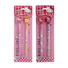 Lápis Hb com Borracha Na Ponta Hello Kitty - Blister c/ 2 Und (Sortido) Leonora - 10498