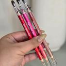 Lápis Labial Duo Mia Make Contorno Labial Longa Duração Alta Fixação