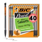 Lápis Mecânico BIC Xtra-Smooth 0,7 mm Ponta Média Pacote com 40 Unidades