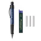 Lápis Mecânico Faber-Castell Grip Plus 0,7 mm - com Borracha e Cabo