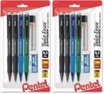 Lápis mecânico Pentel Twist-Erase Express 0,5 mm (pacote 2)
