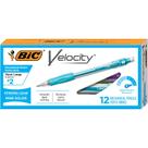 Lápis mecânicos BIC Velocity Strong Lead 0,9 mm, pacote com 12 Lápis mecânicos BIC Velocity Strong Lead 0,9 mm, pacote com 12
