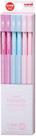 Lápis Mitsubishi K5051HB Uni Palette HB Rosa Pastel 12 unidades Lápis Mitsubishi K5051HB Uni Palette HB Rosa Pastel 12 unidades