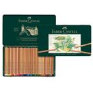 Lápis pastel Faber-Castel FC112136 Pitt, pacote com 36, com lata de metal