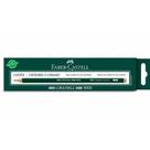 Lápis Preto 4B Castell 9000 Cx 12 Unidades Faber Castell - Faber-castell