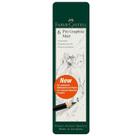 Lápis preto Pitt Grafite Matt 115207 com 6 unidades - Faber-Castell