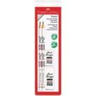Lápis preto Poster Branco SM/935POSBR com2 lápis 1 apontador e 1 borracha - Faber-Castell
