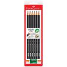 Lapis preto (sextavado) 1205 Max N.2b c/ Apontador - Faber-Castell Lapis preto (sextavado) 1205 Max N.2b c/ Apontador - Faber-Castell