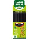 Lápis Preto Sextavado ECO HB - Caixa com 144 Unidades
