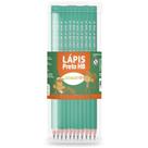 Lápis Preto Sextavado Léo e Léo Verde HB - Pote com 72 Unidades