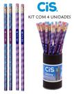 Lápis Preto Shiny Cis HB Corpo Brilhante Kit com 04 Unidades Lápis Preto Shiny Cis HB Corpo Brilhante Kit com 04 Unidades