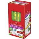 Lápis Preto Triangular Ecolápis Régua Sortidos - Caixa com 144