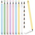 Lápis sem tinta HOTUT Infinity 7 unidades com borracha e 7 pontas
