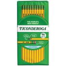 Lápis Ticonderoga HB Soft Yellow - Estojo com 96 Unidades