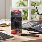 Lápis Tris Vibes Noturna 12 Cores Combinações Inspiradoras Lápis Tris Vibes Noturna 12 Cores Combinações Inspiradoras