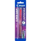 Lapiseira 0.5mm Super Grip Vermelha Neon H-185 com 1 unidade - Pilot Lapiseira 0.5mm Super Grip Vermelha Neon H-185 com 1 unidade - Pilot