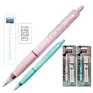 Lapiseira 0.7mm . minas grafite . borracha branca kz1905bl