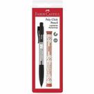 Lapiseira 2.0mm Ergonômica Grip Emborrachado C/ Apontador Faber Castell Com 12 Grafites Refil Lapiseira 2.0mm Ergonômica Grip Emborrachado C/ Apontador Faber Castell Com 12 Grafites Refil