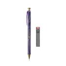 Lapiseira Astral Holic Mineral 0.7mm + Tubo Grafite 2B c/ 12 Minas Tris