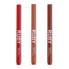 Lapiseira Labial Volume Big & Full 3 unid Nude Pink, Deep Red e Nude - Ruby Kisses Lapiseira Labial Volume Big & Full 3 unid Nude Pink, Deep Red e Nude - Ruby Kisses