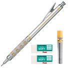 Lapiseira Pentel Graphgear 1000 Técnica Grafite Hb 09 Kit