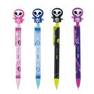 Lapiseira Plástica Divertida 0,7mm - Skull - BRW Suprimentos - 1 unidade