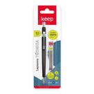 Lapiseira Técnica 0,5mm Preta + 1 Tubo de Grafite Blister Keep - EI111 Lapiseira Técnica 0,5mm Preta + 1 Tubo de Grafite Blister Keep - EI111