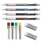 Lapiseira Técnica Profissional PENTEL Graphgear 500 Mina Hb