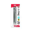 Lápiz Mecánico Pentel Sharp 0.7 mm Metálico Paquete con 2 Lápiz Mecánico Pentel Sharp 0.7 mm Metálico Paquete con 2