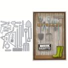 Lapoo Molde de Corte em Metal 12x12 cm para Scrapbooking