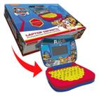 Laptop Educativo Infantil Patrulha Canina Bilingue
