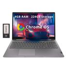 Laptop Lenovo Ideapad 3 15.6 FHD Chromebook 4 GB de RAM 224 GB