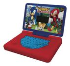 Laptop Minigame Notebook Infantil Bilíngue Sonic Colorido Laptop Minigame Notebook Infantil Bilíngue Sonic Colorido