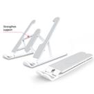Laptop Stand - Suporte Para Notebook Dobrável De Plastico BRANCO