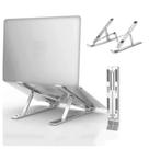 Laptop Suporte Base Notebook Tablet Alumínio Dobrável Portátil