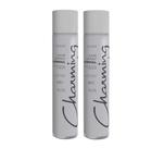 Laque Fixador Cabelo Charming Hair Spray Fixa Alto 400ml 2un
