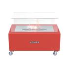 Lareira Ecologica a Alcool 40Cm Vermelho