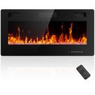 Lareira Elétrica Electactic 36" de embutir na parede 1500W
