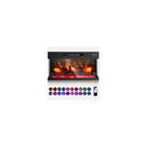 Lareira Elétrica ROVSUN 36" 3 Faces 1400W Controle Remoto 120V Lareira Elétrica ROVSUN 36" 3 Faces 1400W Controle Remoto 120V