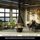 Lareira Suspensa MF Orbit