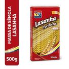 Lasanha fortaleza sêmola 500g