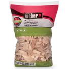 Lasca de Madeira Weber Maçã 900g para Defumação e Churrasco