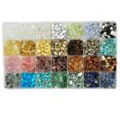 Lascas de pedras preciosas Maonewque 5-8 mm 1500 unidades 28 cores