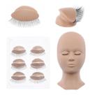 Lash Mannequin Head POCMKO com prática de cílios de camada dupla Lash Mannequin Head POCMKO com prática de cílios de camada dupla