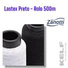 Lastex 260 Tex Preto 1001 Rolo 500m Zanotti