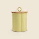 Lata Bloom Metal Amarelo - ACASA