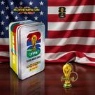Lata Classic Panini Copa do Mundo 2026 Adrenalyn Xltm Edição Especial Fifa com Brinde Chaveiro de Taça Lata Classic Panini Copa do Mundo 2026 Adrenalyn Xltm Edição Especial Fifa com Brinde Chaveiro de Taça