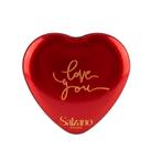 Lata Coração Love You Chocolate 37% Ao Leite Salzano Cocoa 80g